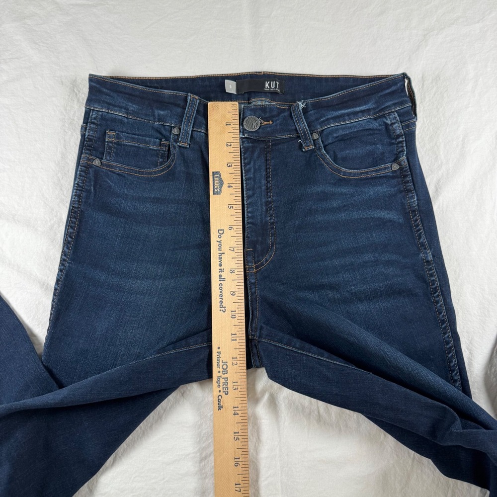 Kut from the Kloth 8 Blue Connie High Rise Fab AB Ankle Skinny Jeans KP1224MA9 - Picture 5 of 13